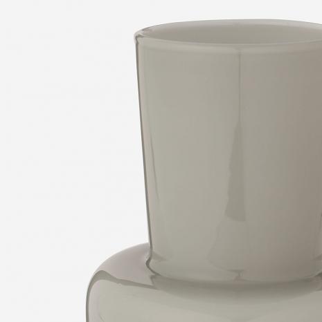 Serene ガラスフラワーベース Lサイズ グレー Living Actus Online アクタスオンライン Actus Online