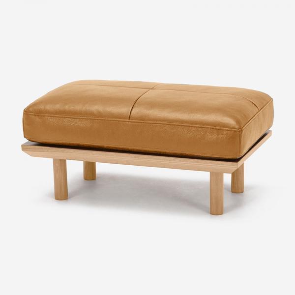 ACTUS アクタス オットマン 本革 ACTUS オットマン five by five