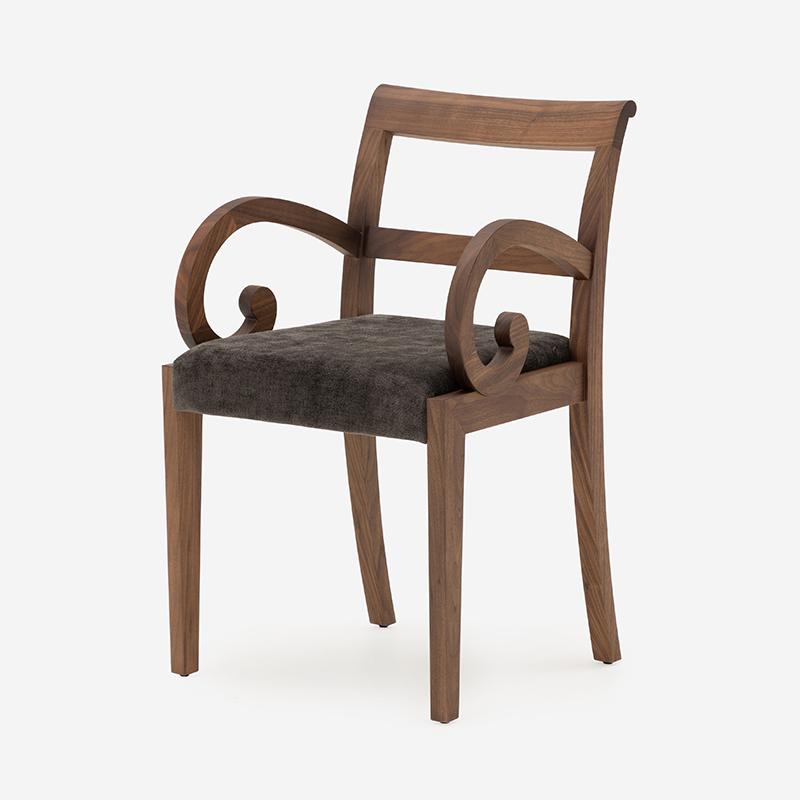porada GARBO チェア ウォールナット MORAN:109