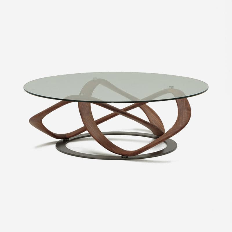 porada INFINITY リビングテーブル ウォールナット 直径120cm