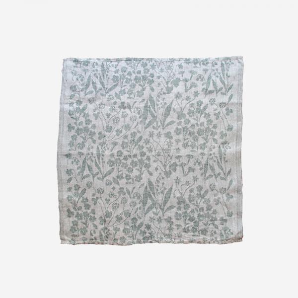 LAPUAN KANKURIT NIITTY  multi-use cloth 48×48cm white-aspen green