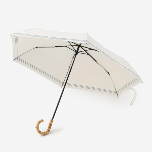 LINE UMBRELLA 晴雨兼用折りたたみ傘 50cm ホワイト