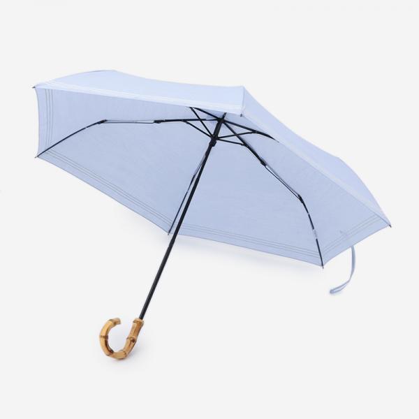 LINE UMBRELLA 晴雨兼用折りたたみ傘 50cm ブルー