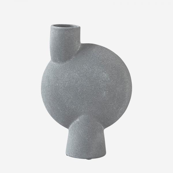 101 COPENHAGEN Sphere Vase Bubl Medio Light Grey