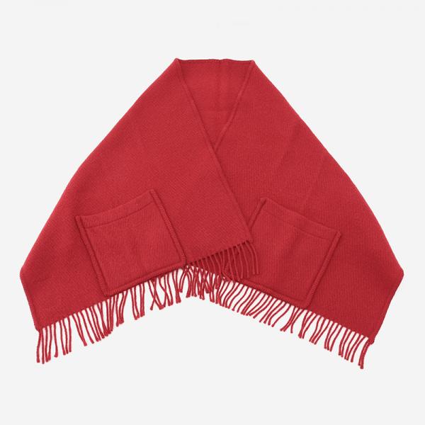 LAPUAN KANKURIT UNI pocket shawl red