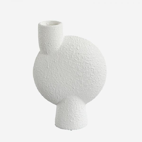 101 COPENHAGEN Sphere Vase Bubl Midi Bubble White