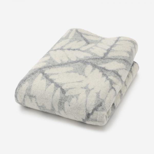 LAPUAN KANKURIT VERSO blanket 130×180cm grey-white