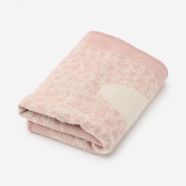 LAPUAN KANKURIT LAMMAS blanket 65×90cm rosa-white