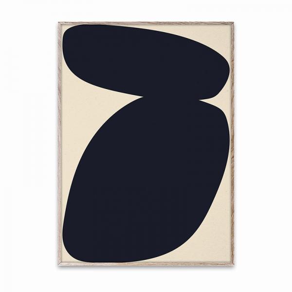Paper Collective ポスター 50×70cm Solid Shapes 03/OAK