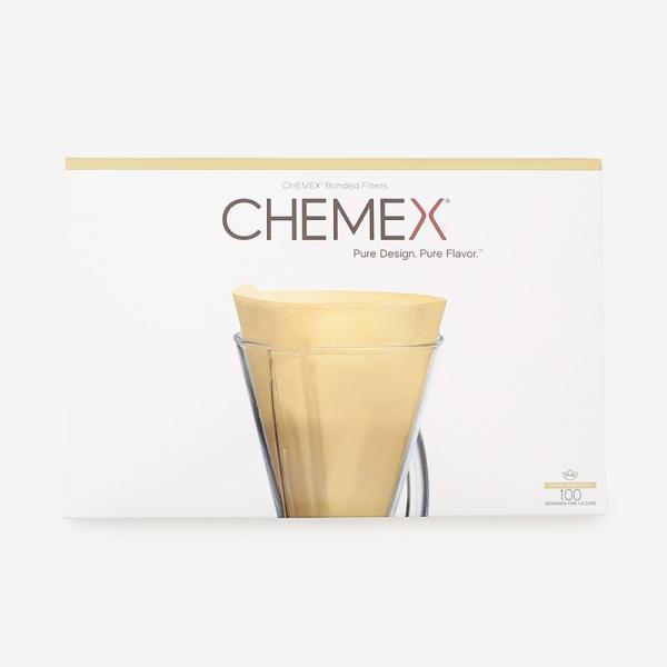 CHEMEX コーヒーフィルター無漂白 100枚入り  3Cups用