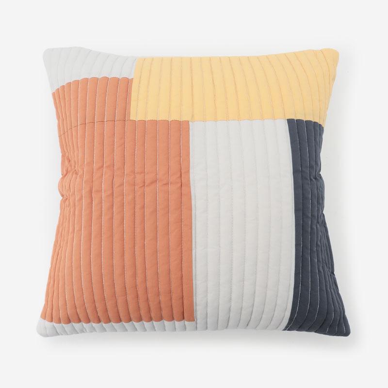 QUILT クッションカバー 45cm角 ホワイト