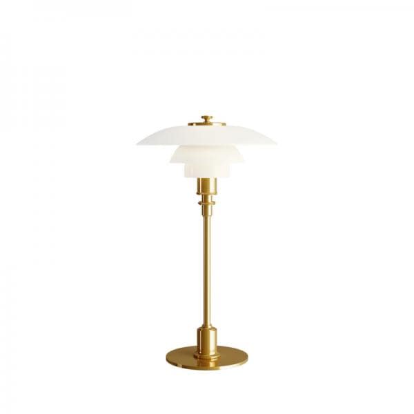 Louis Poulsen PH 2/1 TABLE LAMP BRASS