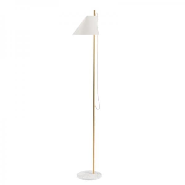 Louis Poulsen YUH FLOOR LAMP BRASS/WHITE