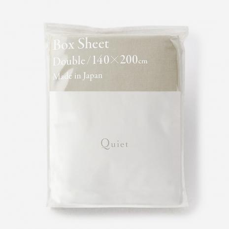 Quiet Wash Linen フィットシーツ ダブル 140 0 Sand 5 001 10 000円 Actus Online アクタスオンライン Actus Online