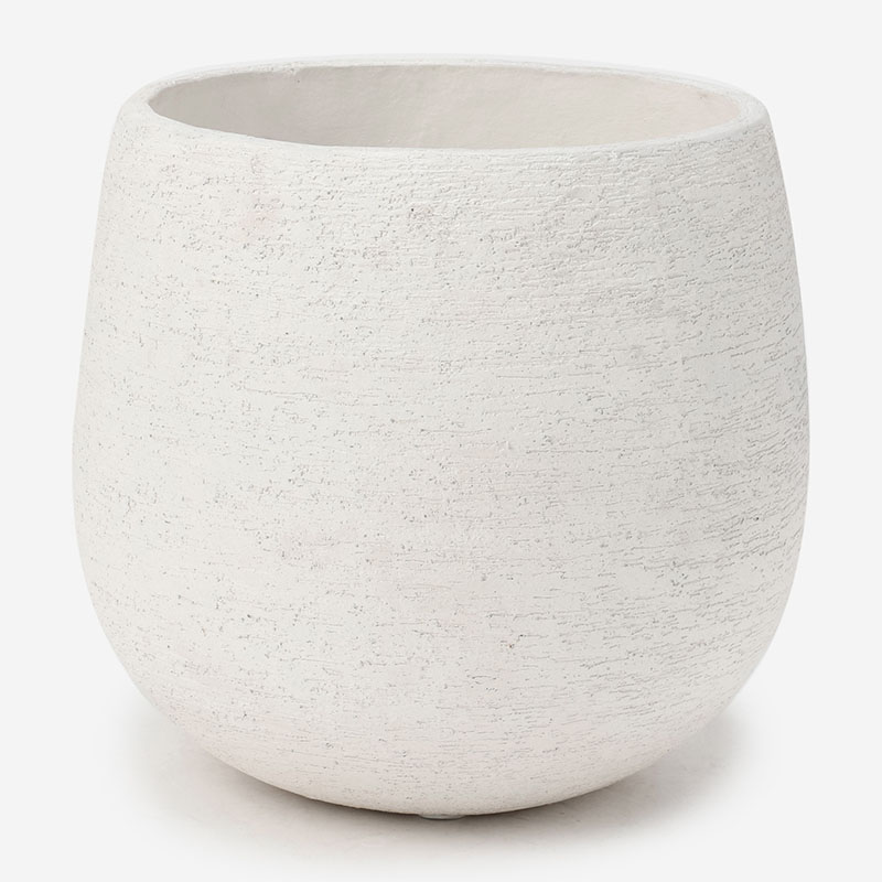 Stem プランターカバー Lサイズ 8号鉢 F1806 ホワイト ガーデン グリーン Actus Online アクタスオンライン Actus Online