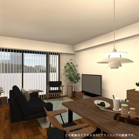 FJ ダイニングテーブル 2レッグ ウォールナット W180cm|家具 | ACTUS 中古商品は完璧な物 アクタス ウォールナット 画像追加分 テーブル ダイニングテーブル