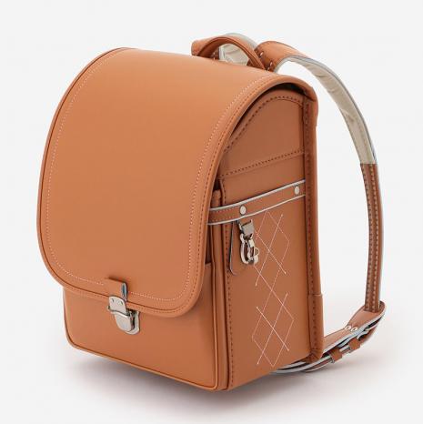 スクールバッグ Standard Model キャメル ピンクステッチ ハーフカバー 予約商品 Actus Online アクタスオンライン Actus Online